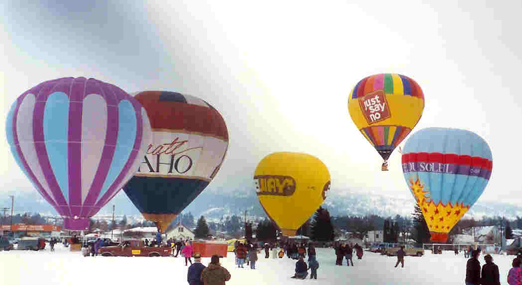 A Balloon Festival At Carnival Time!