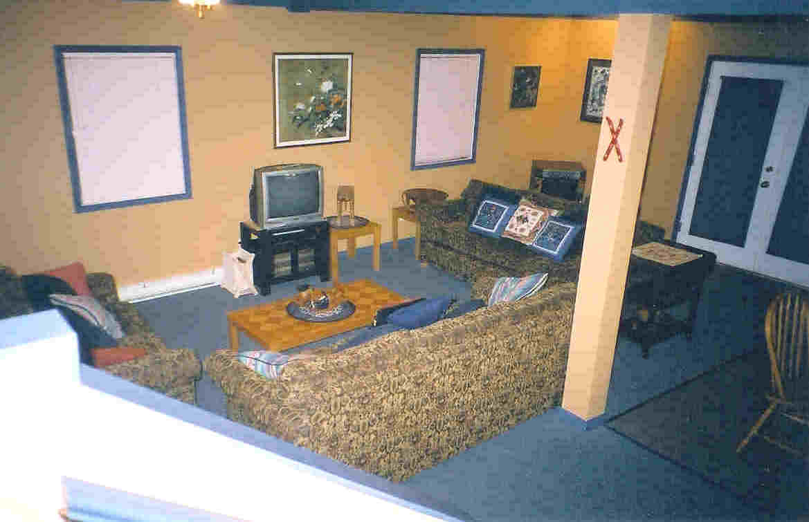The living room